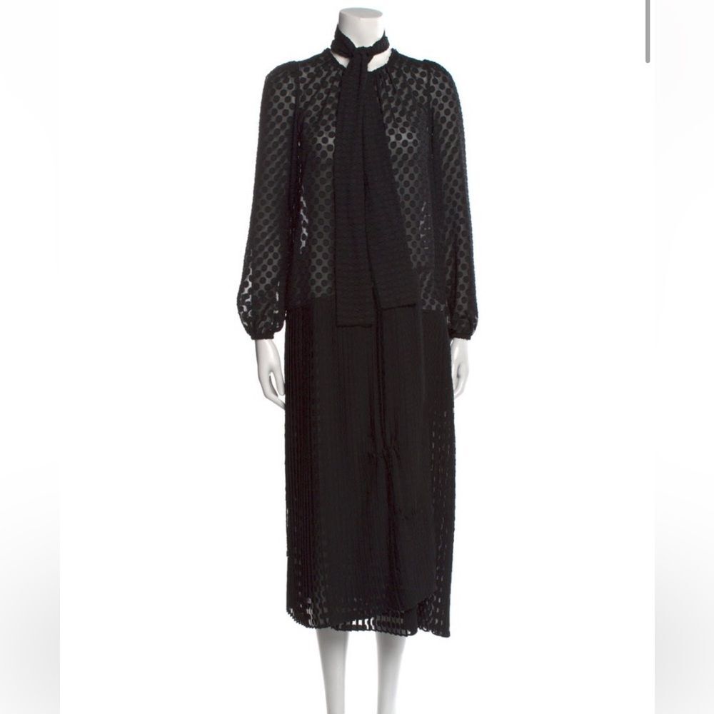 2 Item Bundle - Zimmermann Maxi Dress - Black sheer - Sz XS - Gucci Sunglasses